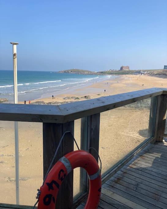 Sunny Family 4-Sleeper Near Newquays Top Beaches นิวคีย์ ภายนอก รูปภาพ